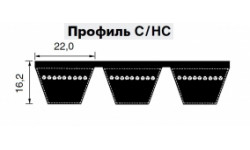 Многоручьевой ремень C 108 2825 Le/ 2750 Li