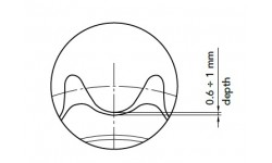 Звездочка с каленым зубом z=13 08B-1 №15112013