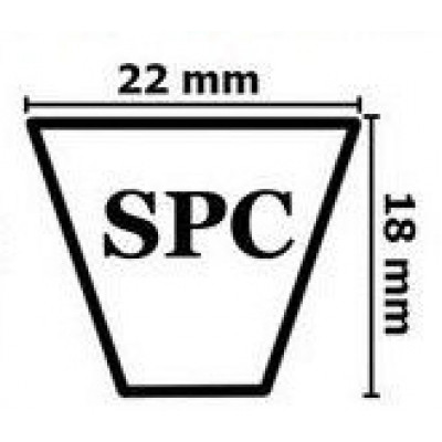 Клиновой ремень SPC 16500 Lw / Ld